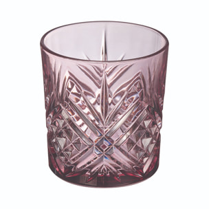 4 verres à eau mauves 30 cl Salzburg Color