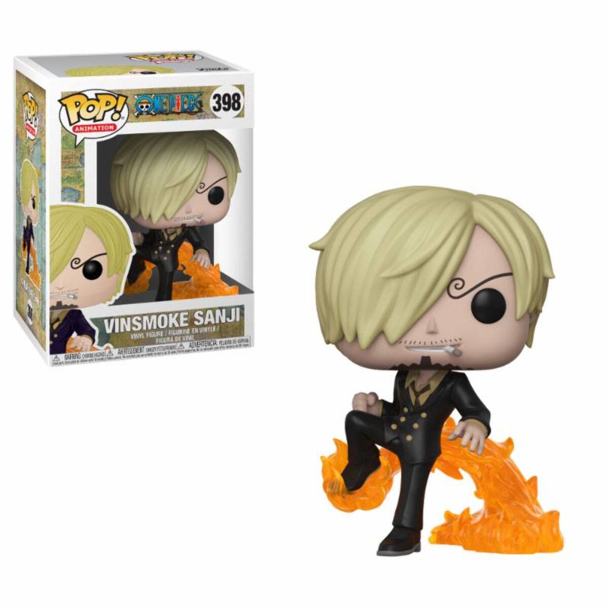 One Piece Pop! Animation Figure in Vinile Vinsmoke Sanji 9 Cm Funko