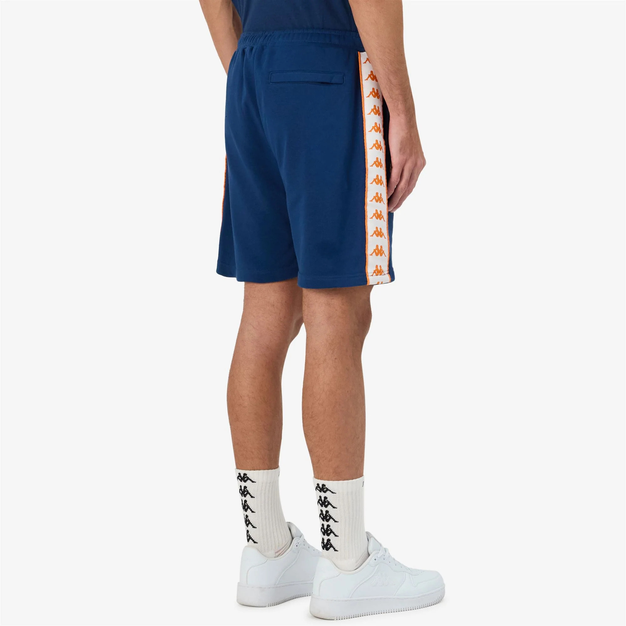 Kappa - Pantaloni Corti Uomo Blu - 222 Banda Oviedo