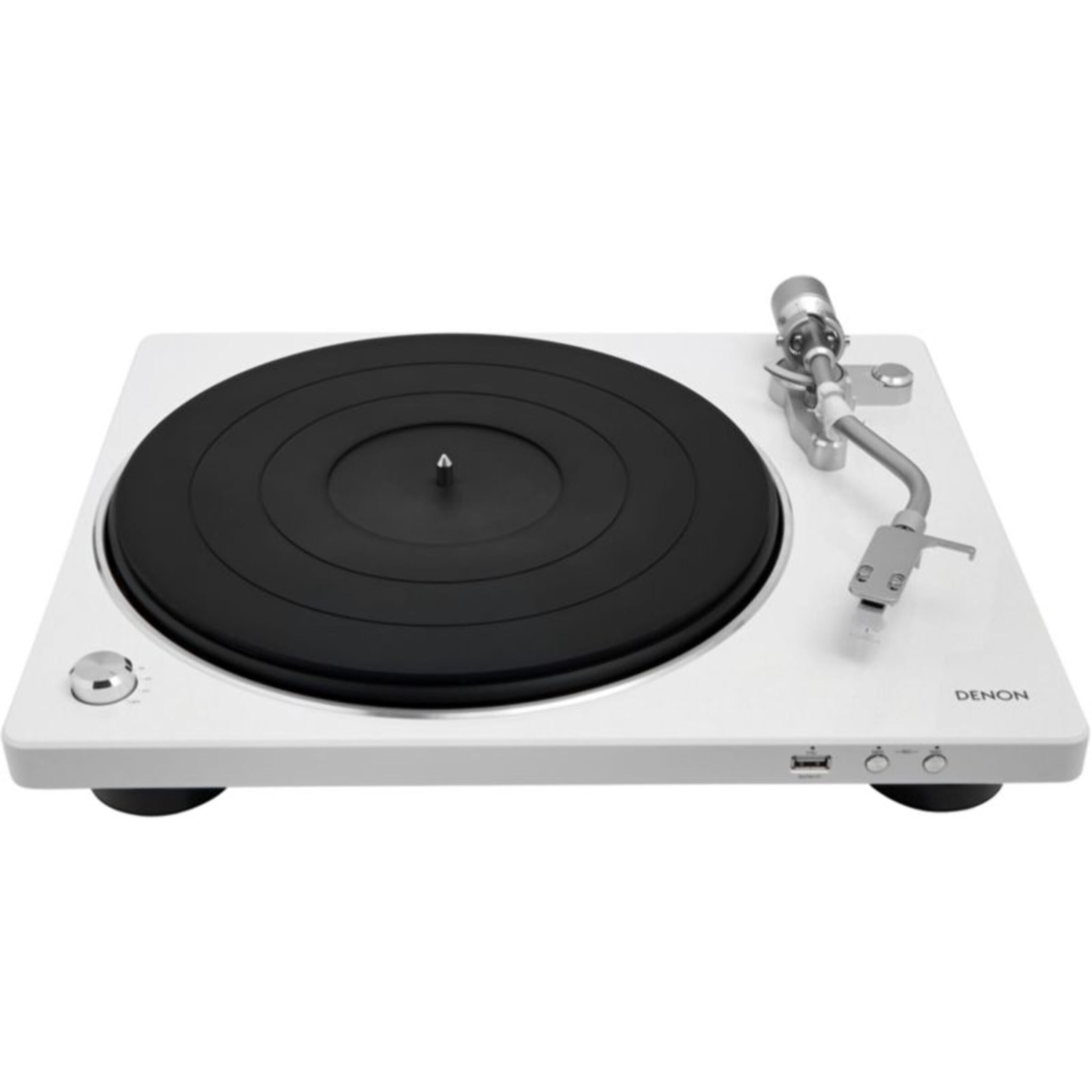 Platine vinyle DENON DP450USB Blanche