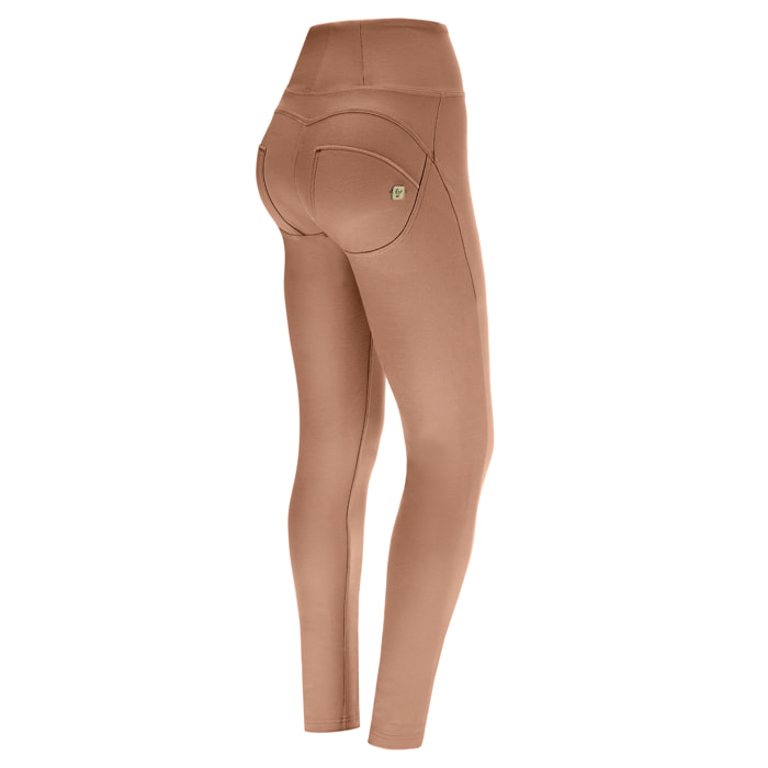 Pantaloni push up WR.UP® vita super alta in jersey drill eco