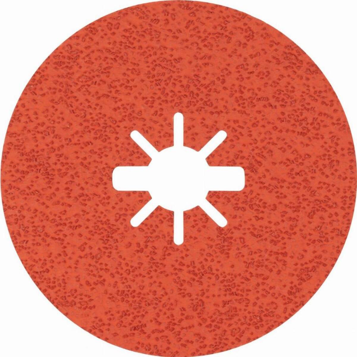 Disque fibre Prisma X R782 Expert BOSCH Ø125 mm Grain 60 - 25 pièces - 2608621825