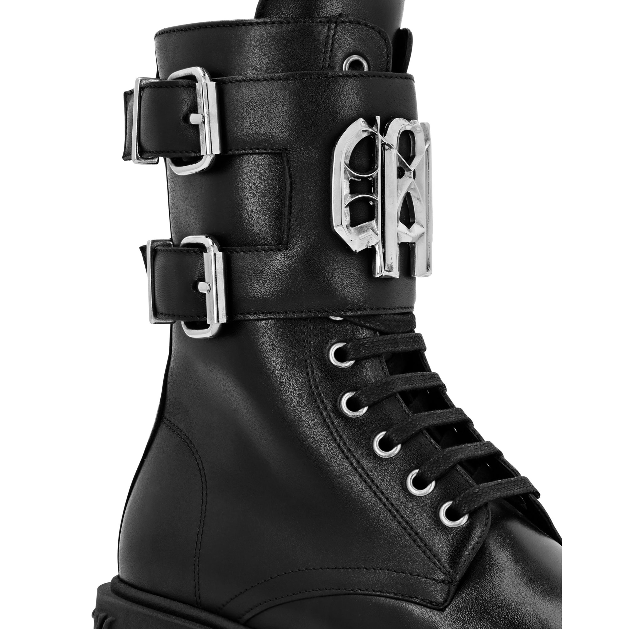 PHILIPP PLEIN Boots Mid Flat GOTHIC PLEIN
