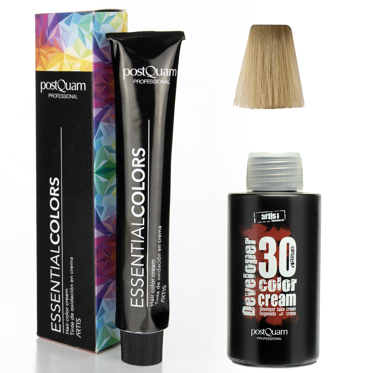 TINTE COLORACION PERMANENTE Nº 10 RUBIO PLATINO