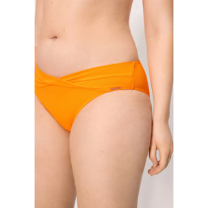 Slip bikini midi modellante Giallo
