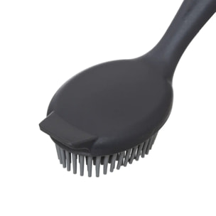 Brosse vaisselle en caoutchou gris