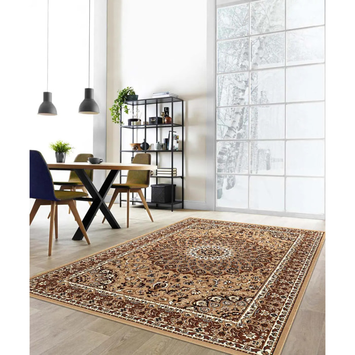 Tappeto Stile Orientale Persiano Beige