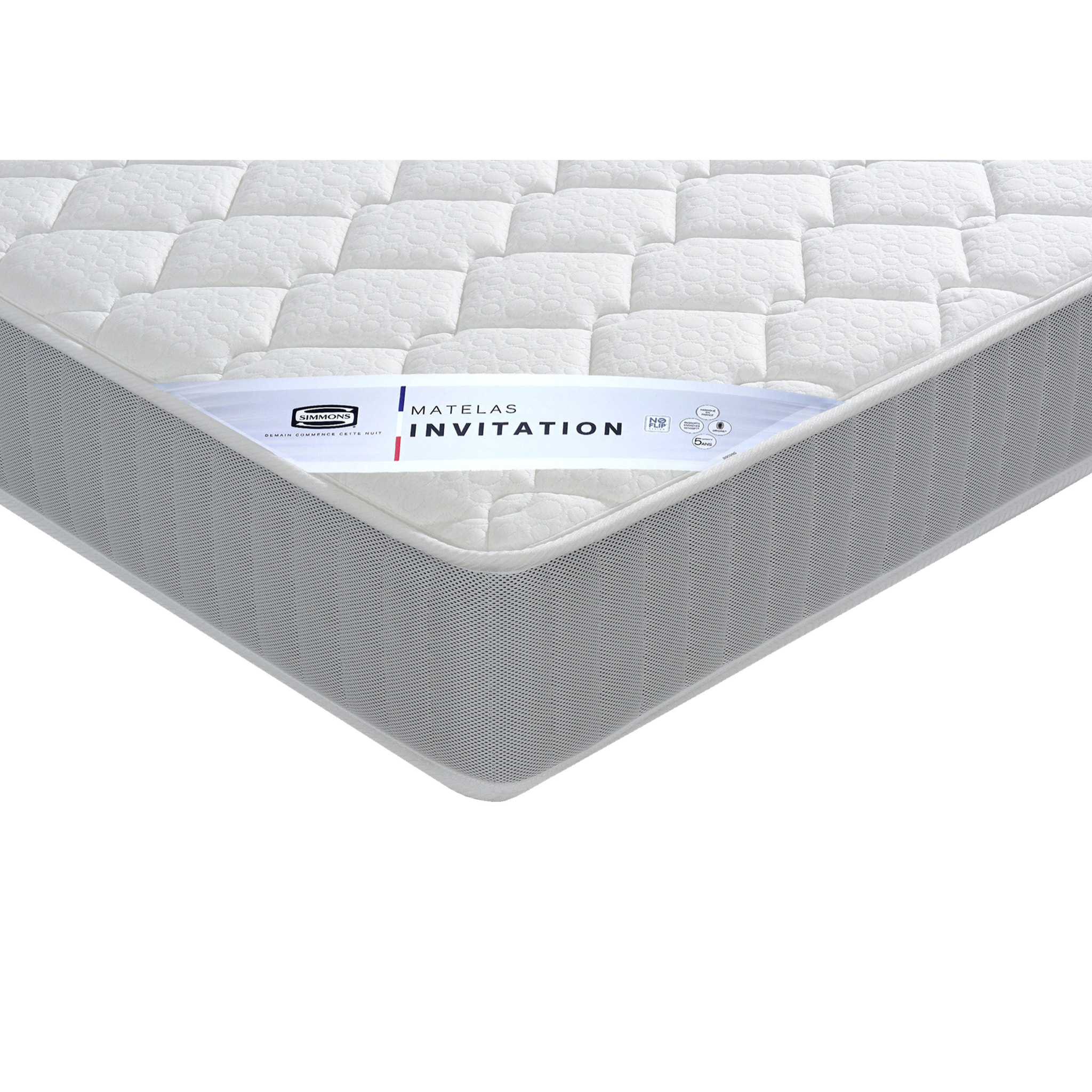 Matelas , ressort ensachés, ferme, H23