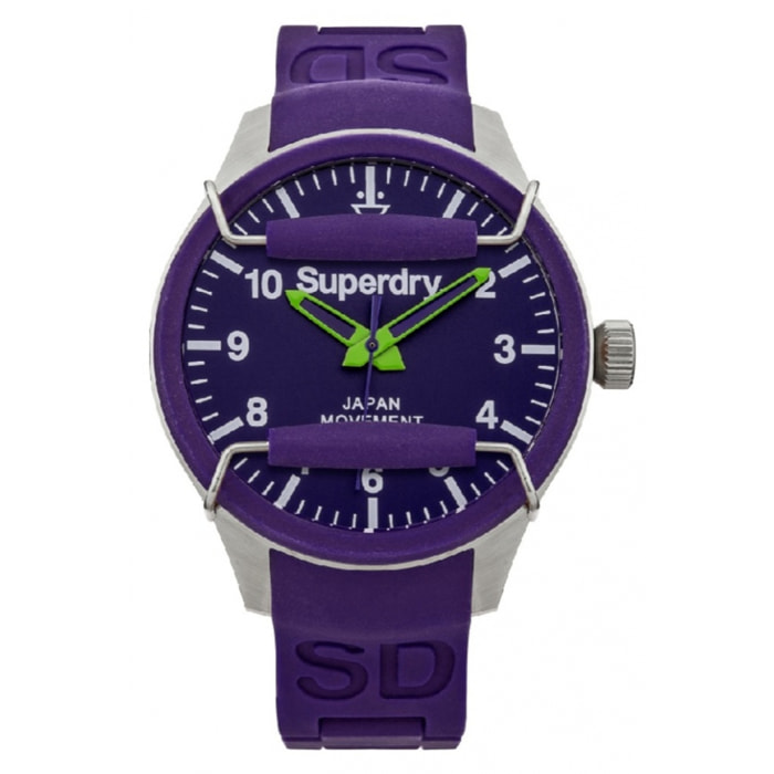 Reloj Superdry SYG125U Hombre Analogico Cuarzo con Correa de Resina