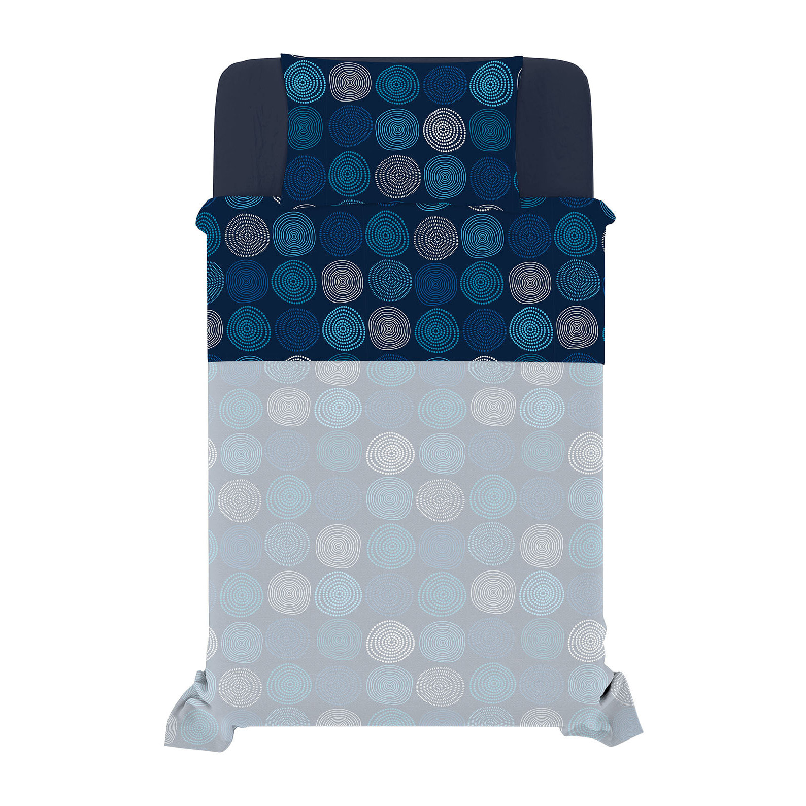 COMPLETO LETTO FANTASY PIAZZA E MEZZA - 100% MICROFIBRA