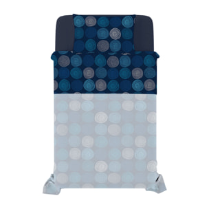 COMPLETO LETTO FANTASY PIAZZA E MEZZA - 100% MICROFIBRA