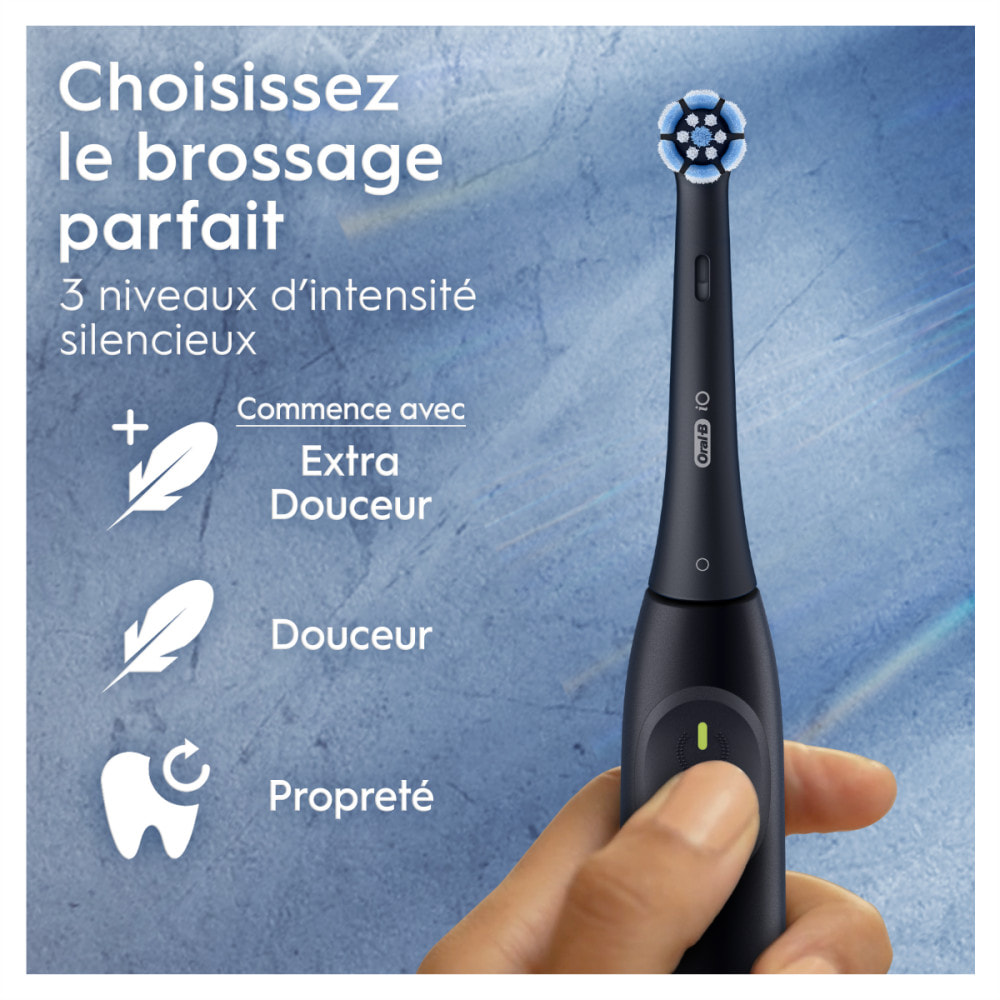 Oral-B iO2 Brosse À Dents Électrique Noire