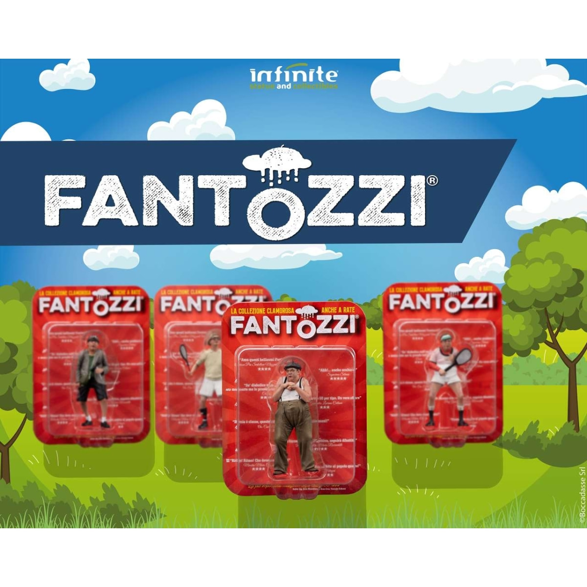 Fantozzi Come E’ Umano Lei! Pvc Mini Fig Mini Figura Infinite Statua