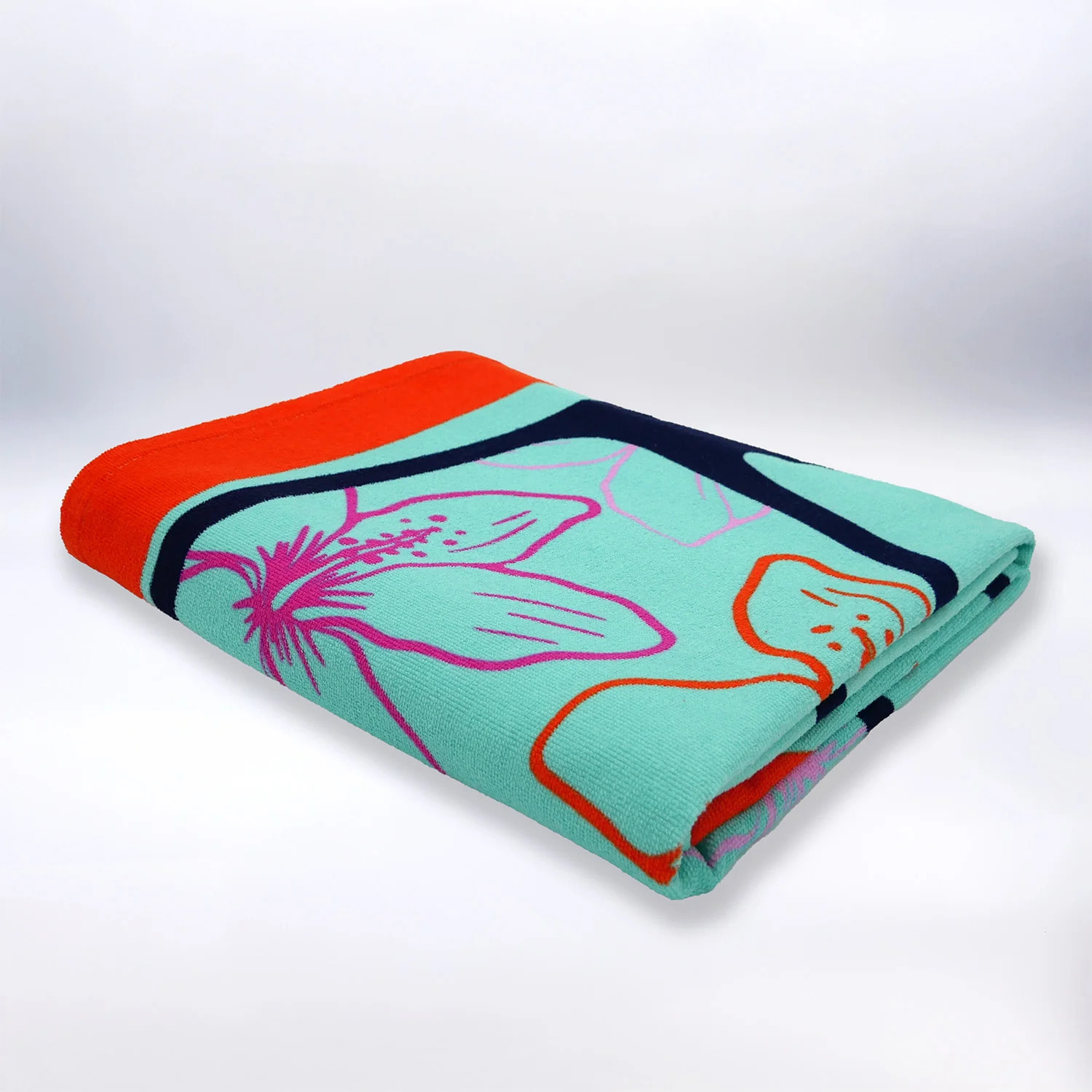 Serviette de plage microfibre - Manilva - 140x170cm - 220g/m²