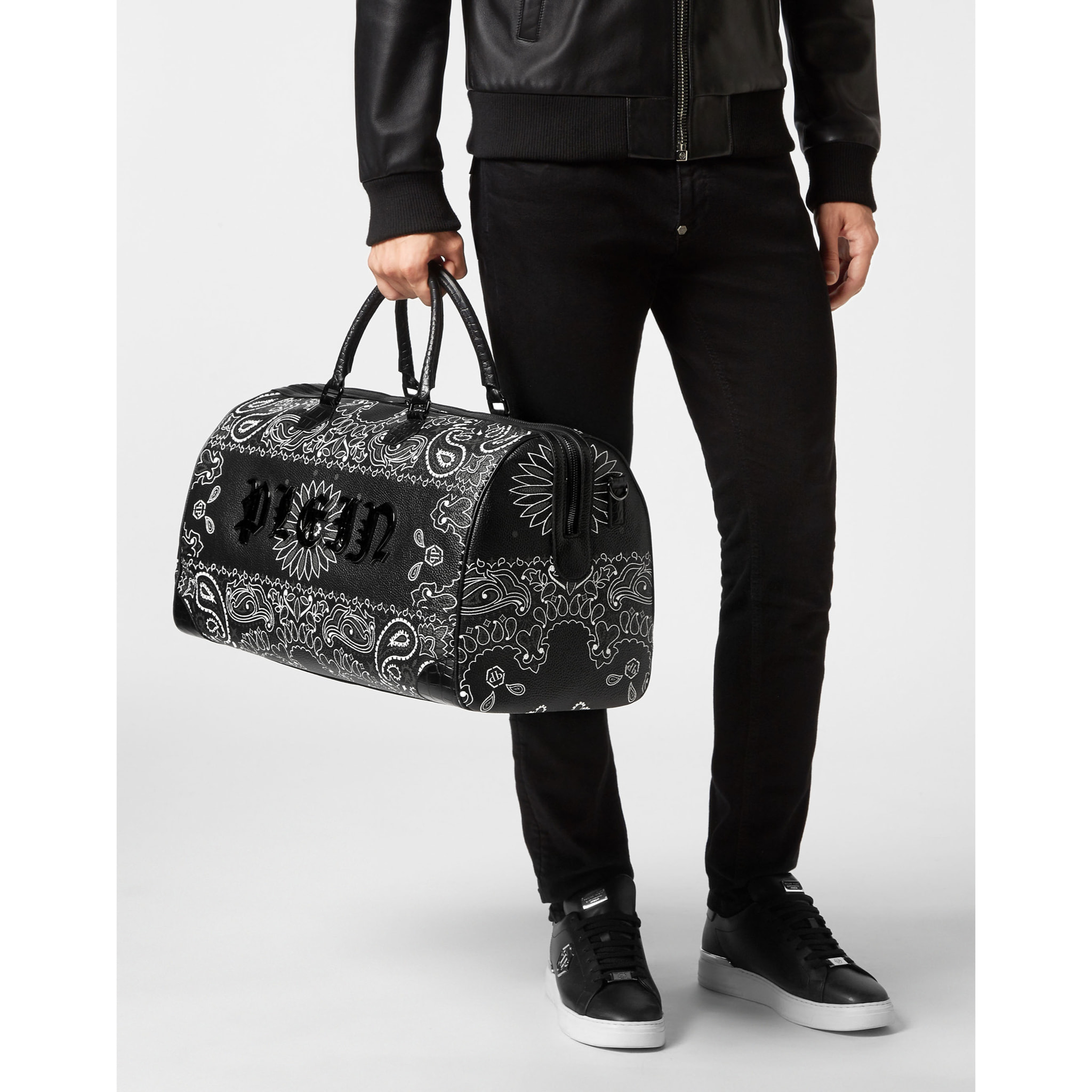 PHILIPP PLEIN Bolsa de asas GOTHIC PLEIN
