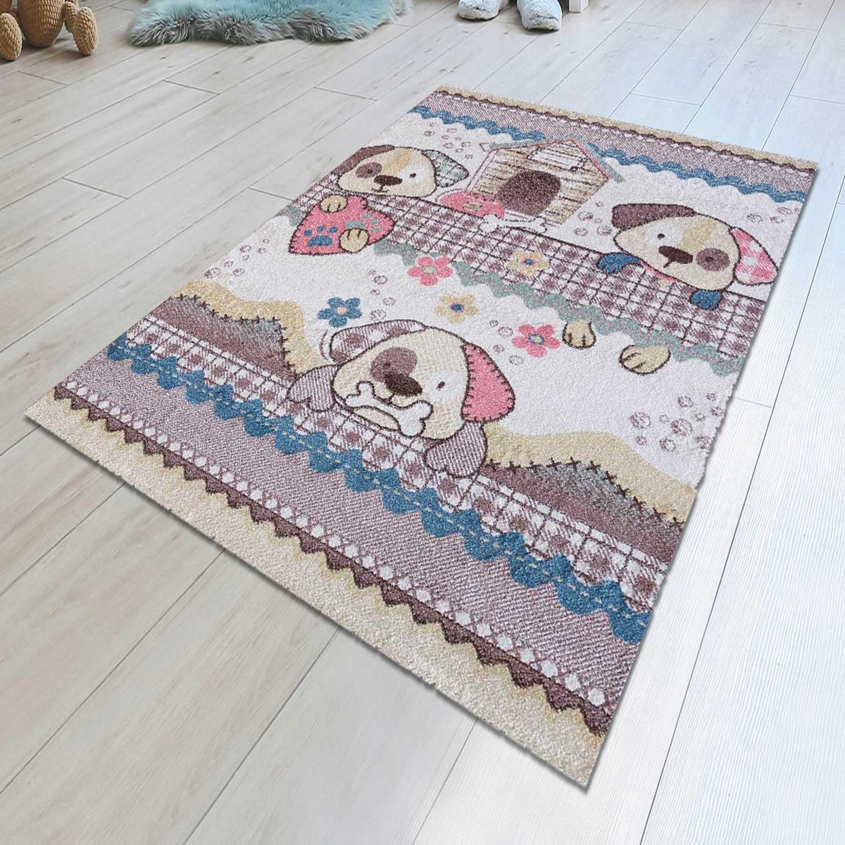 Tapis enfant tissé LUCI