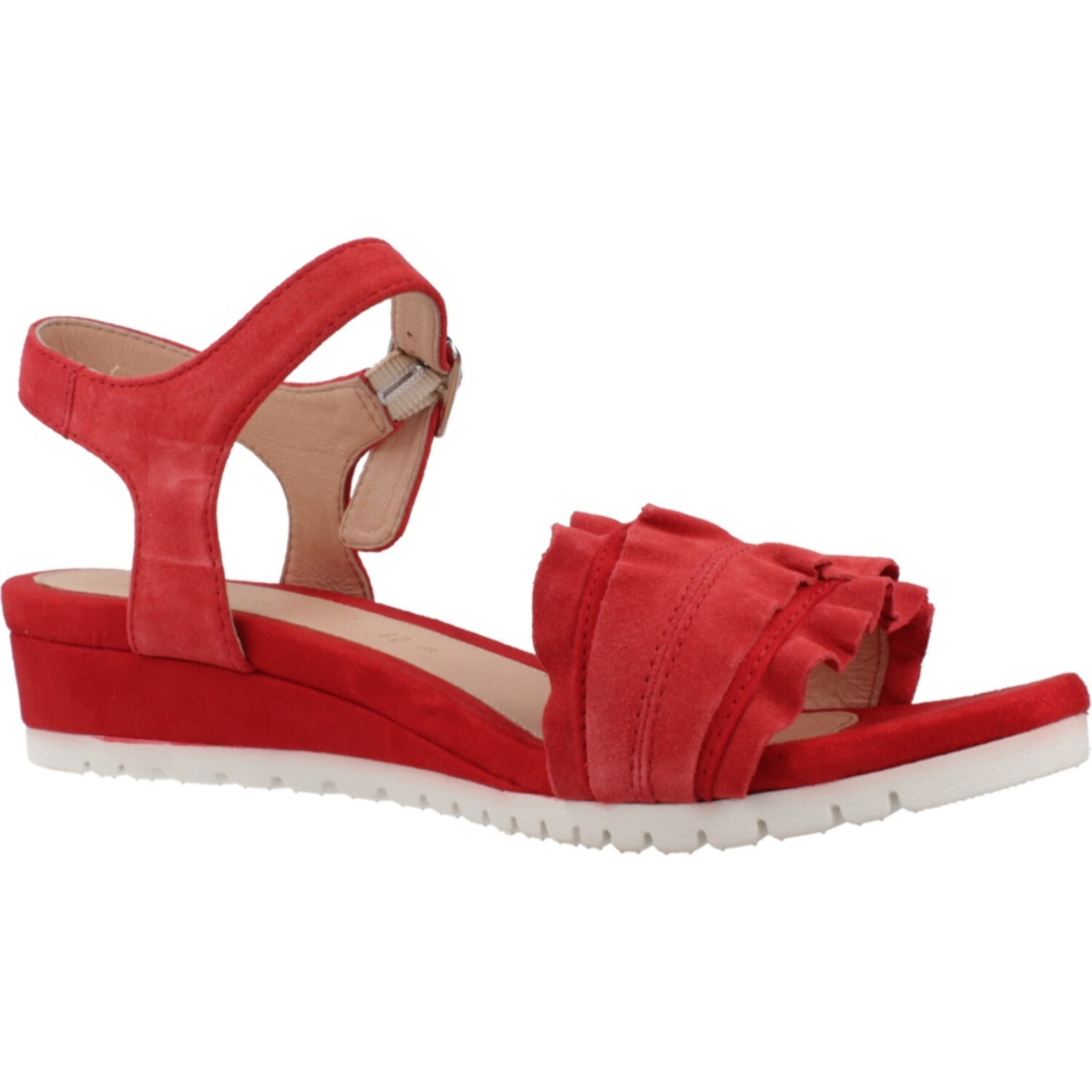 Sandalias Mujer de la marca STONEFLY  modelo CHER 8 VELOUR ROJO