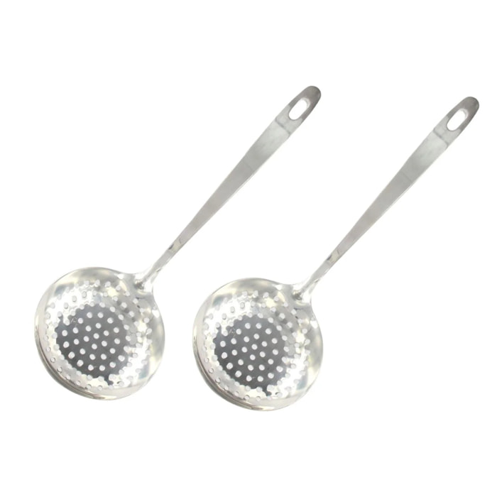 Écumoire inox cuisine Lot de 2, 32 x 11 cm Fackelmann Oxford