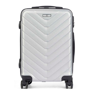 Valigia trolley da cabina in ABS, leggera e resistente. Progettazione di bilance.