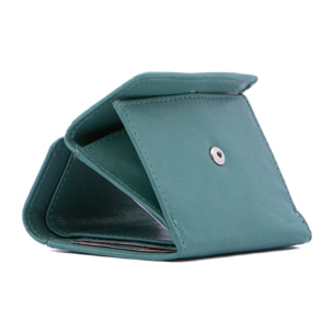 Portafoglio  da donna ecopelle Prodotto Vegano 9x8x2 cm