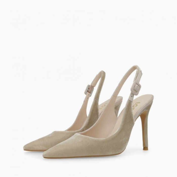 ZAPATOS DE SALÓN BEIGE ZILANDER-T