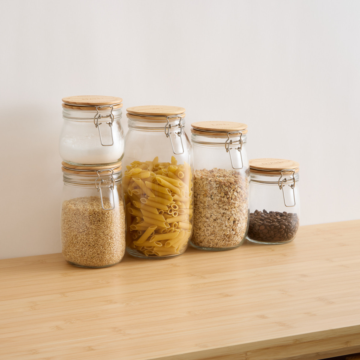 Bocal verre couvercle pin 05L Wording