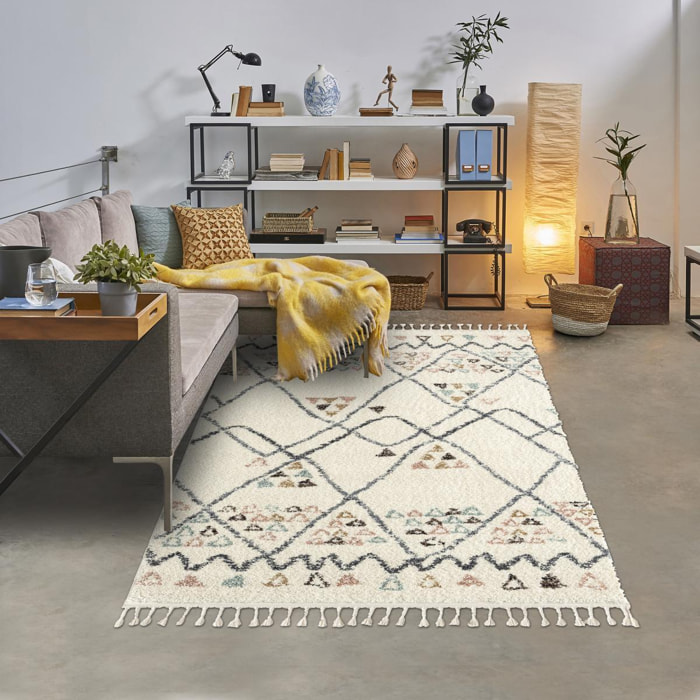 Tapis berbère tissé motif saharien SUFA