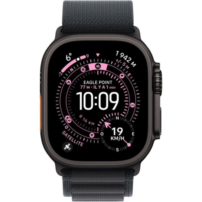 Montre connectée APPLE WATCH 49mm Tit Noir / Noir Alp Ultra 3 L Cellular