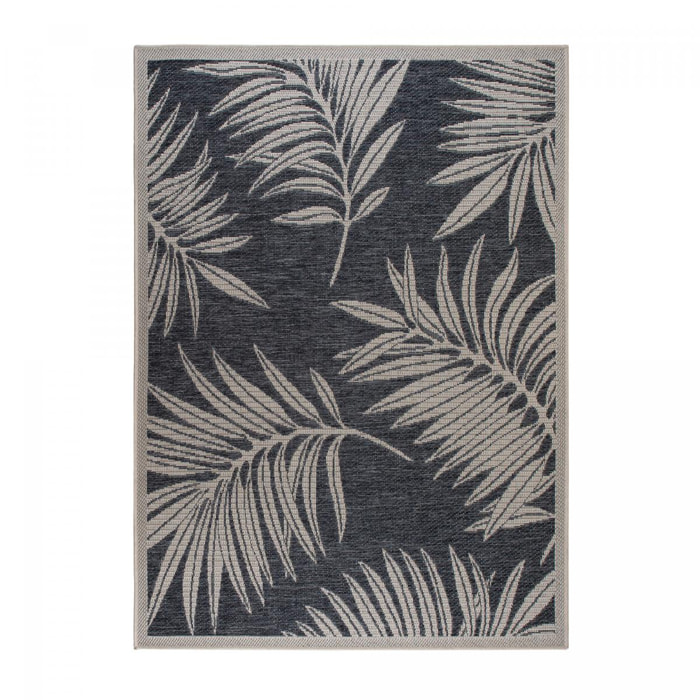 Tapis salon et chambre tissé motif floral DOHU