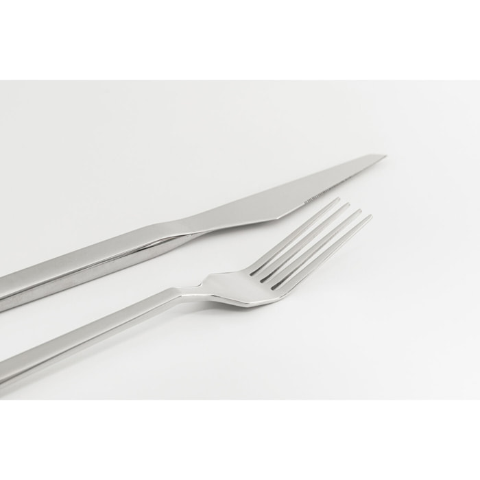 Couverts Adella 16 pièces argentés Kare Design