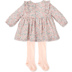 VESTIDO CON LEOTARDOS ROSA - Rosa