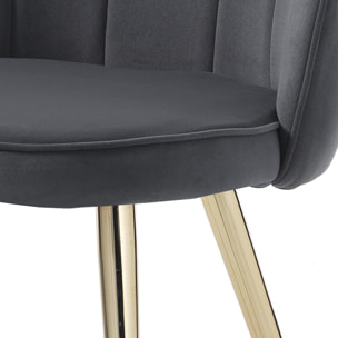 ORESTELUCHETTA set 4 sedie LINNY GREY