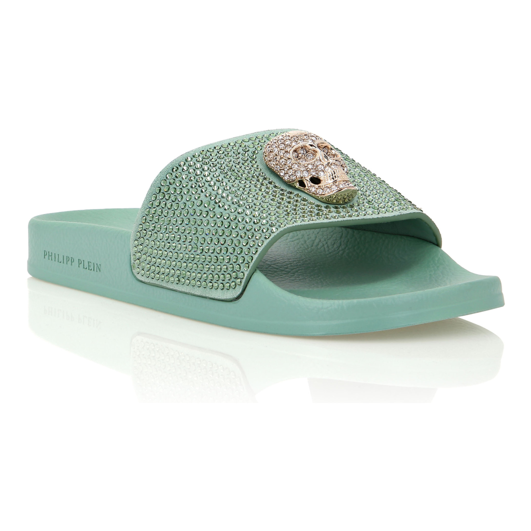 PHILIPP PLEIN Sandalias planas SKULL