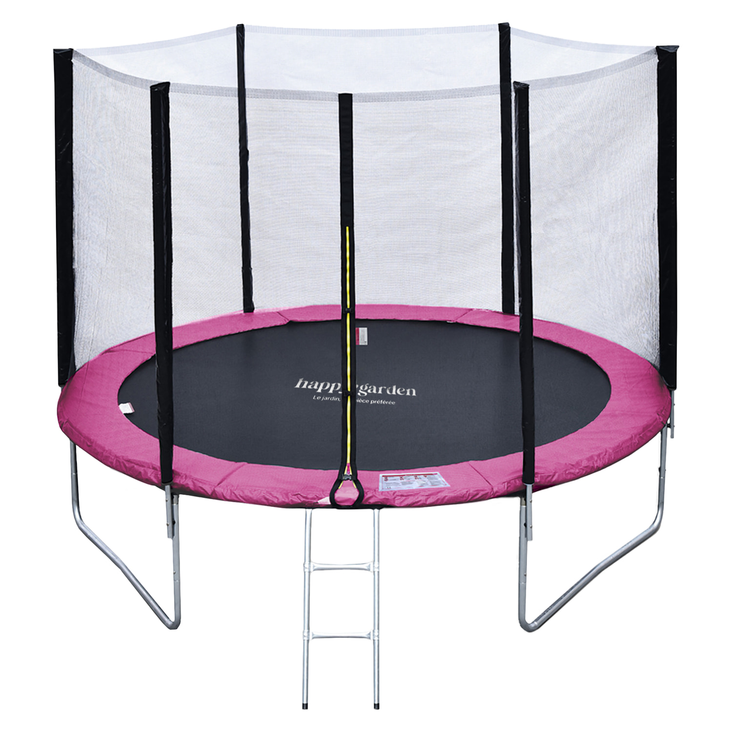 Trampoline réversible avec accessoires -