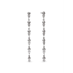 Boucles d'Oreille Long Mar Acier