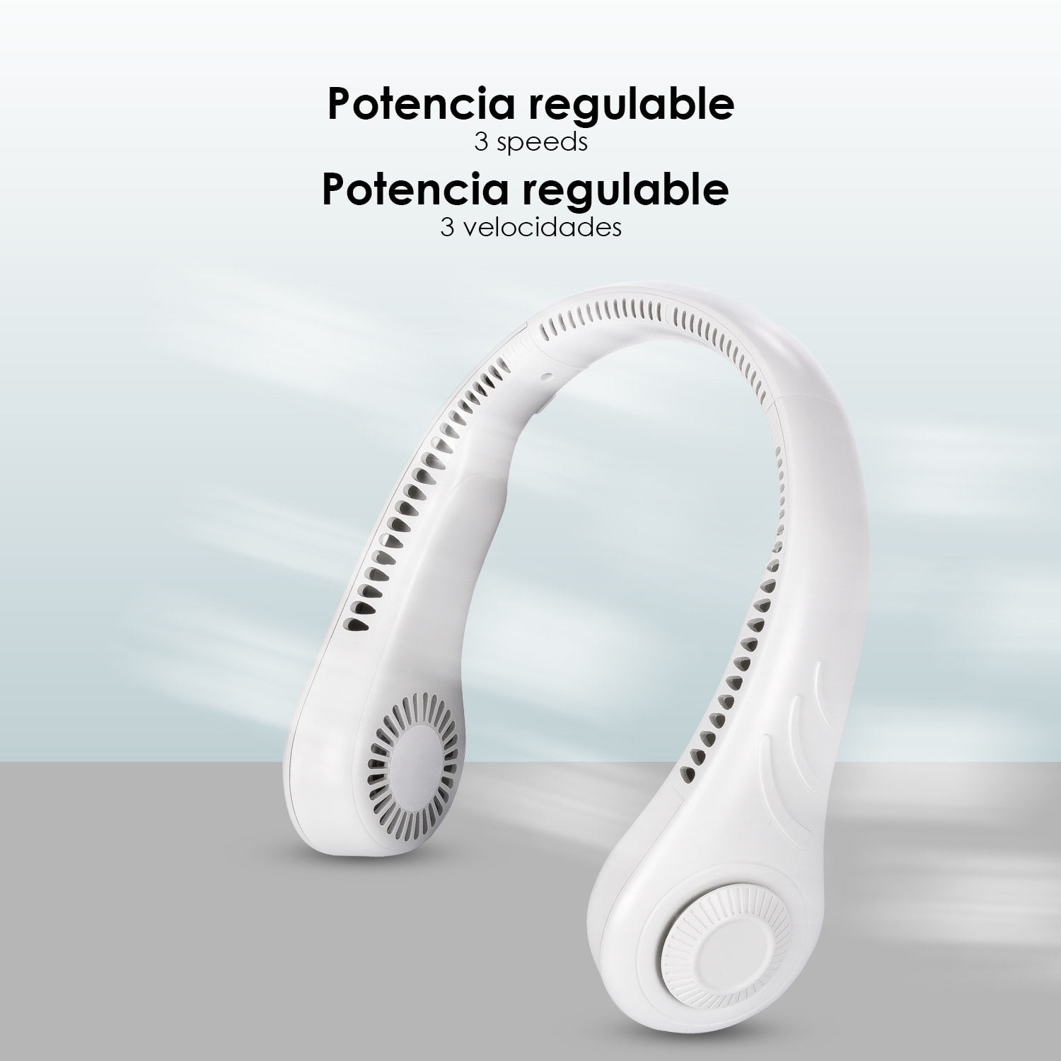 Mini ventilatore FA12 senza pale portatile, per il collo.