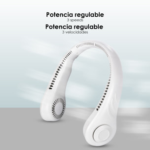 Mini ventilatore FA12 senza pale portatile, per il collo.