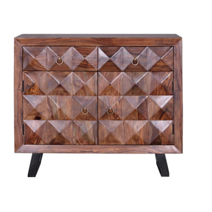 Cómoda - Madera de palisandro - 87x100x40cm