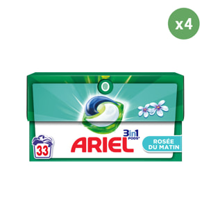 4x33 Pods Rosee Du Matin, Lessive En Capsules Ariel