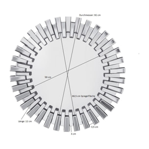Miroir Sprocket 92cm Kare Design
