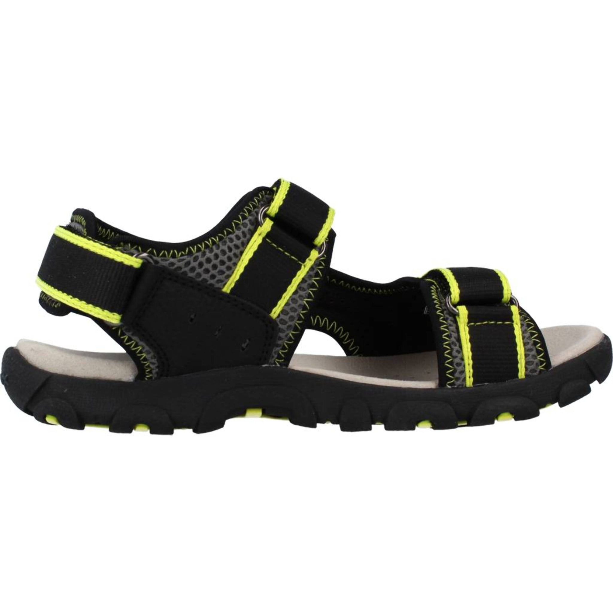 Sandalias Niño de la marca GEOX  modelo JR SANDAL STRADA A Black