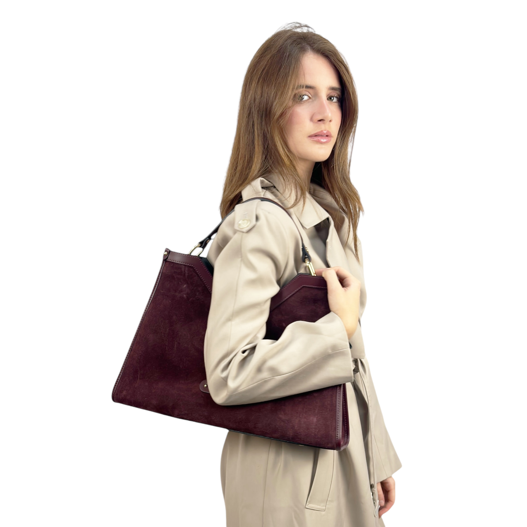 Borsa a spalla Cheval Firenze Capri F/W Bordeaux