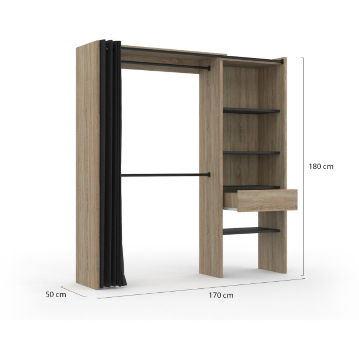 Dressing extensible Aline - Simple colonne