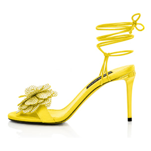 PHILIPP PLEIN Sandalias de tacón alto FLOWER