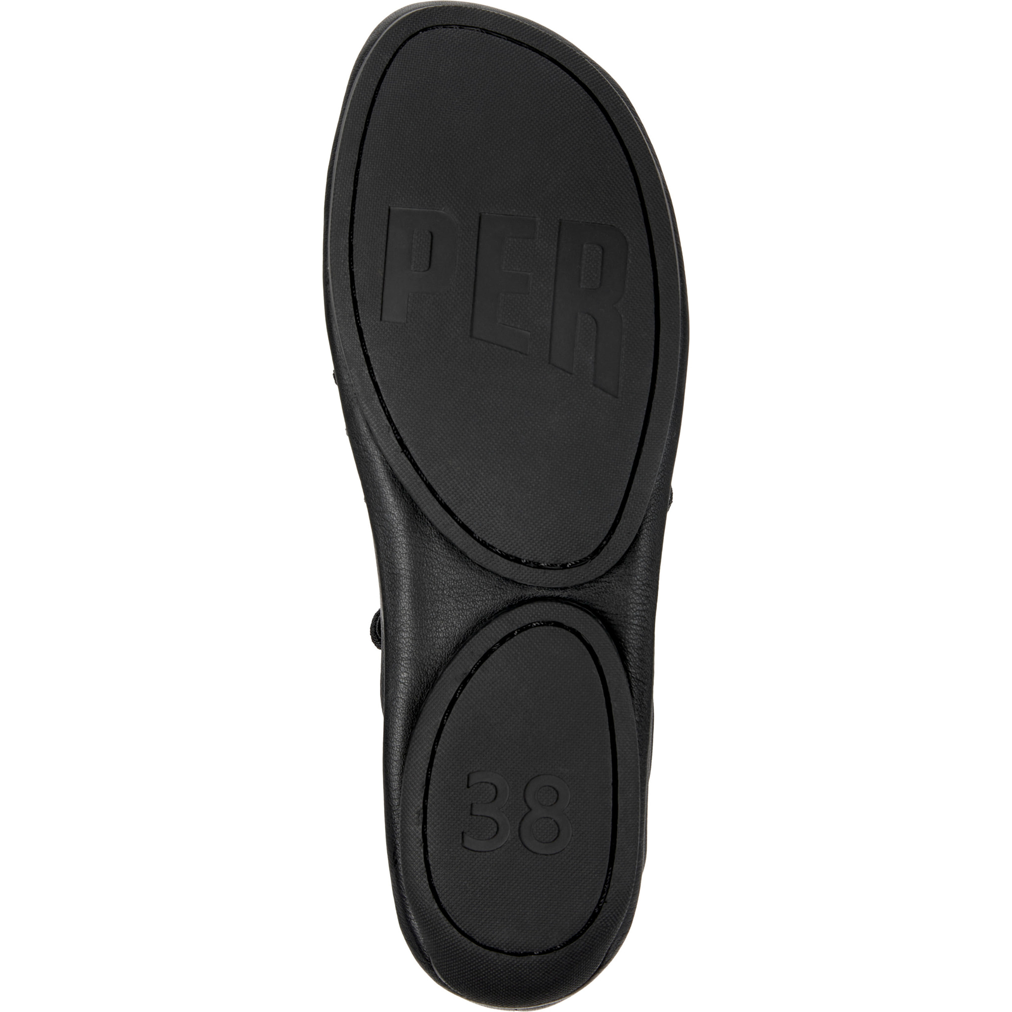 Bailarinas - CAMPER Right Nina - Negro - Cuero liso