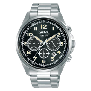 Reloj Lorus RT303KX9 Hombre Analogico Cuarzo con Correa de Acero inoxidable