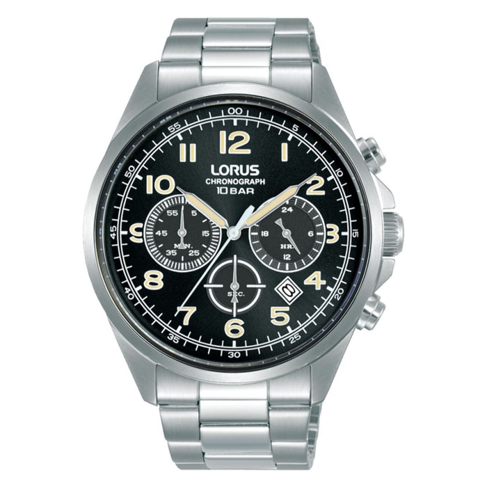 Reloj Lorus RT303KX9 Hombre Analogico Cuarzo con Correa de Acero inoxidable