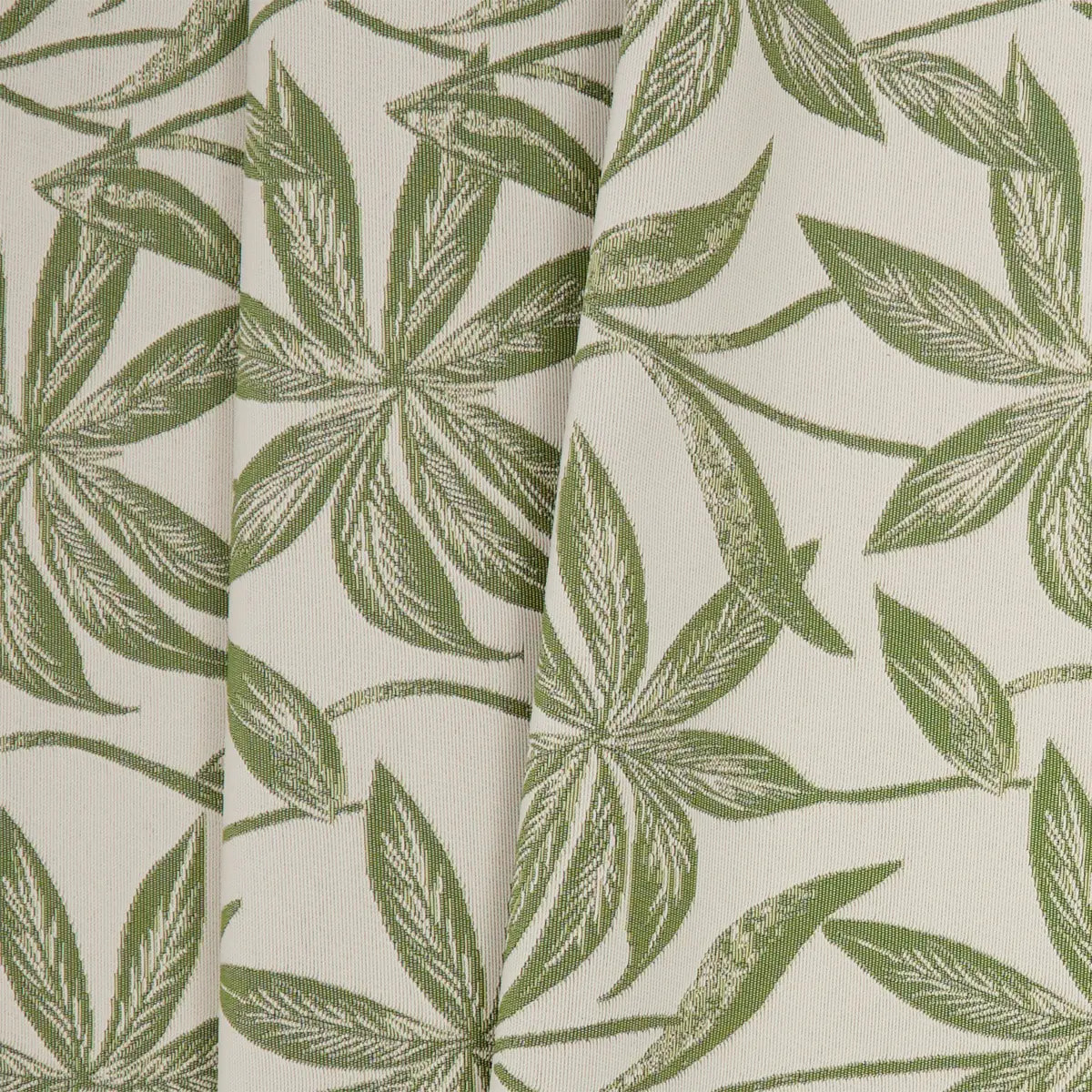 Tapis d'extérieur Kepa 300x200cm motif feuilles vertes