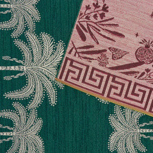 Tapis d'extérieur The palm resort 160x230cm vert foncé