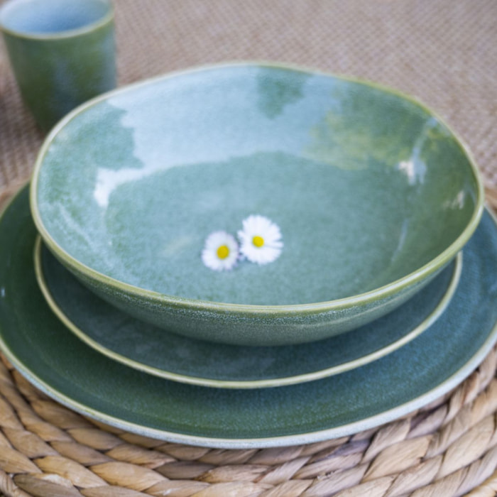 Lot de 6 assiettes creuses, MILA